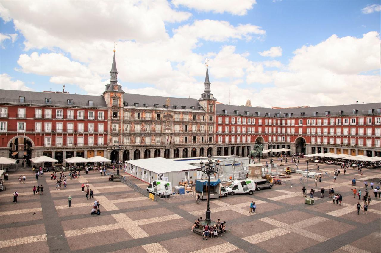 Charming View Plaza Mayor Madrid Bagian luar foto