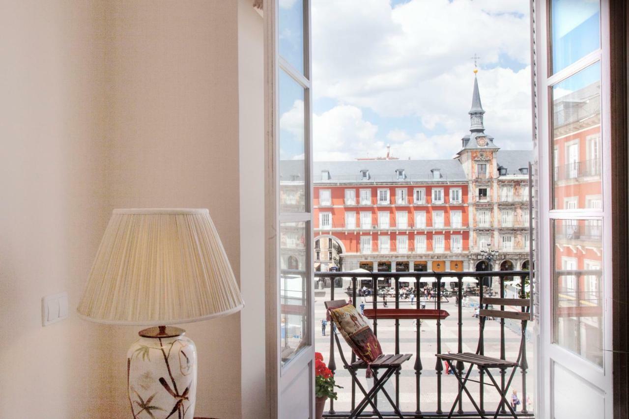 Charming View Plaza Mayor Madrid Bagian luar foto