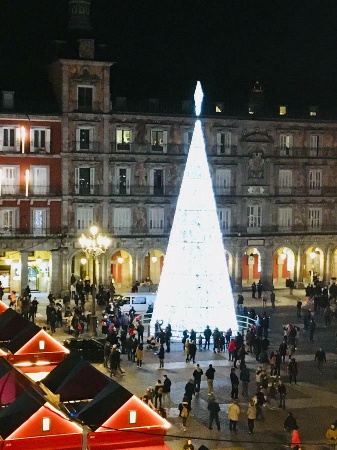 Charming View Plaza Mayor Madrid Bagian luar foto